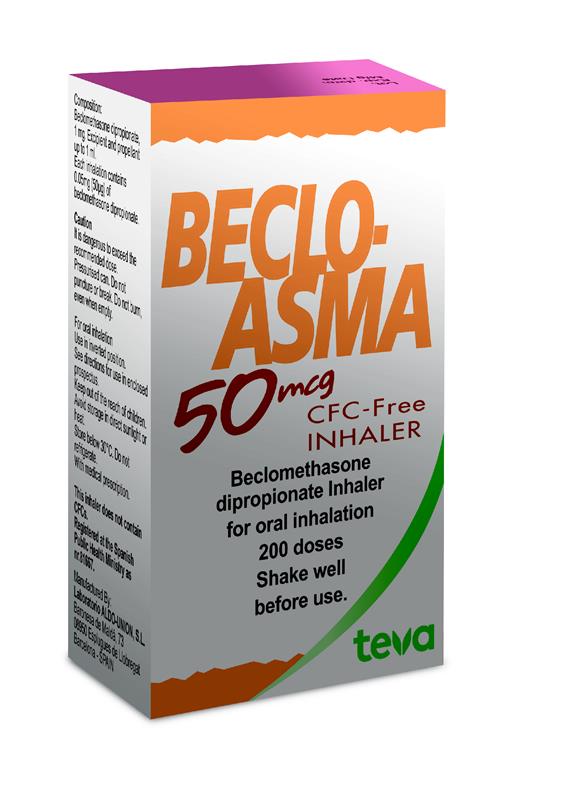 Beclov Inj Beclo-Asma 50mcg CFC Free Inhaler